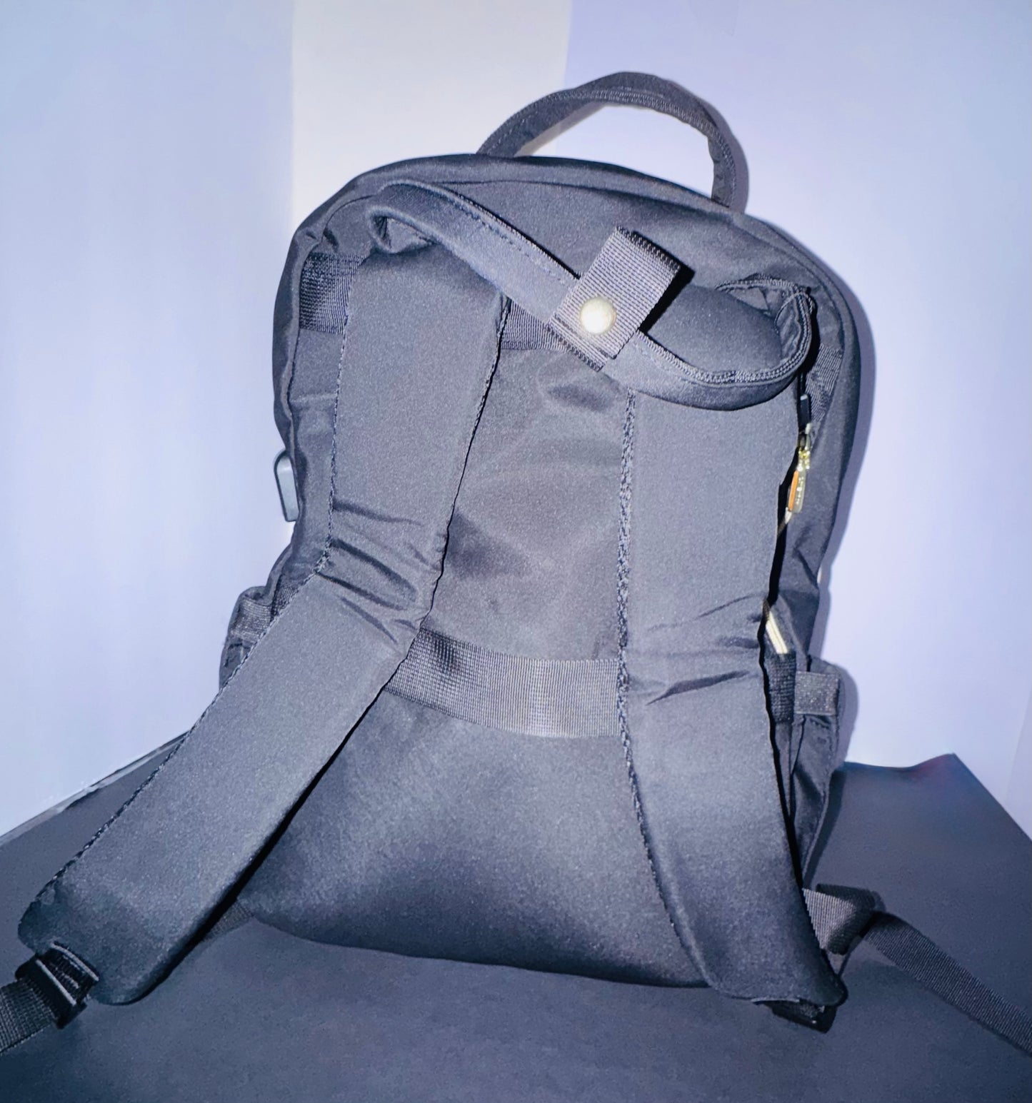 Quilted Laptop Backpack