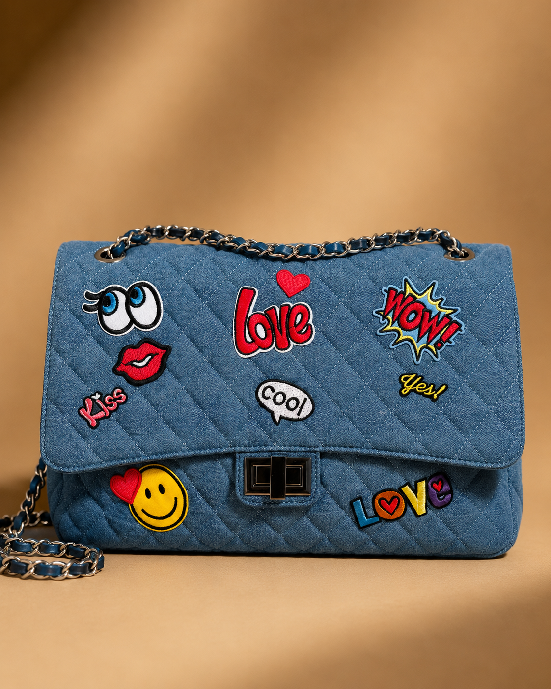 Love On Large Novelty Handbag
