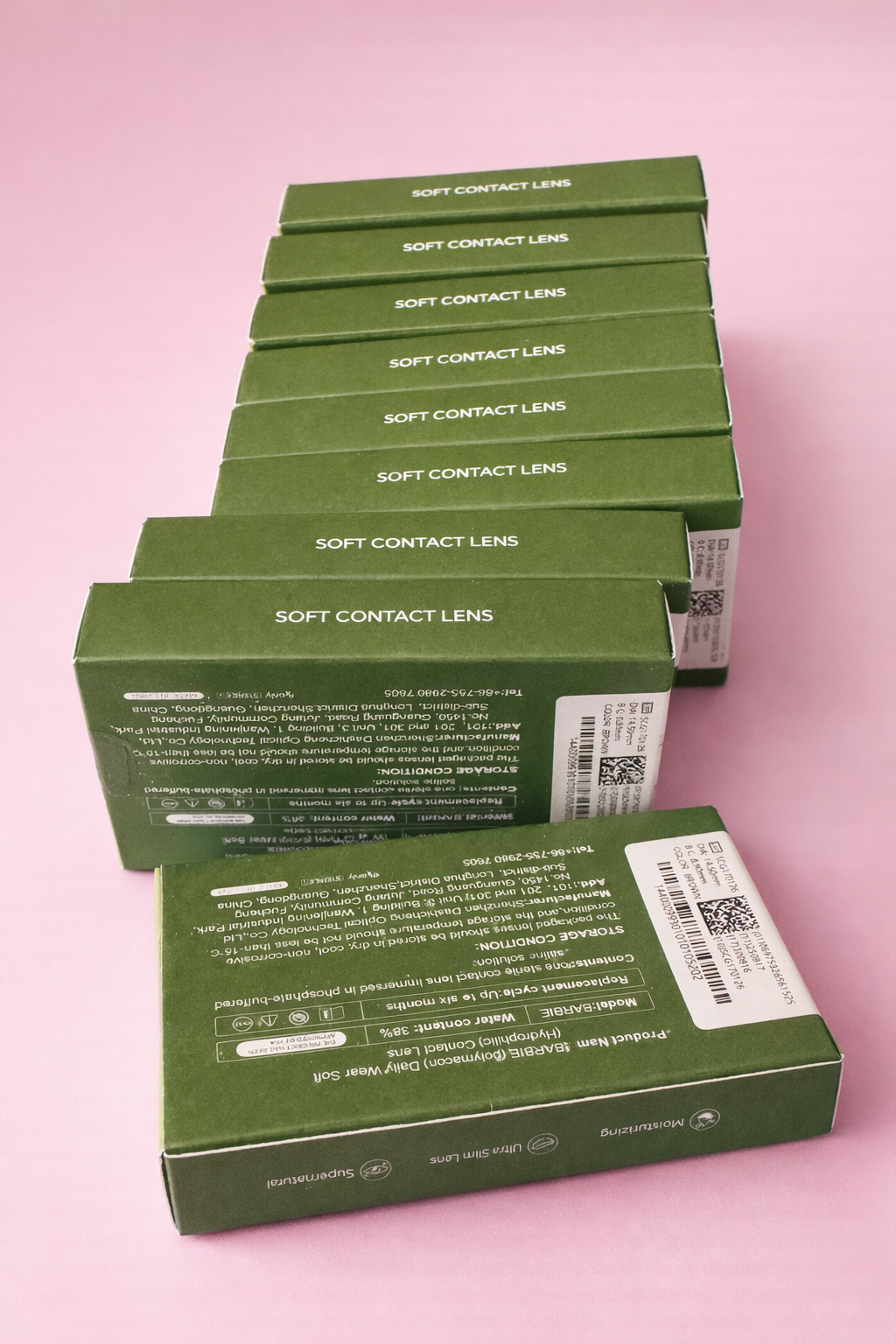 BrimBrown Non-prescription Contact Lenses