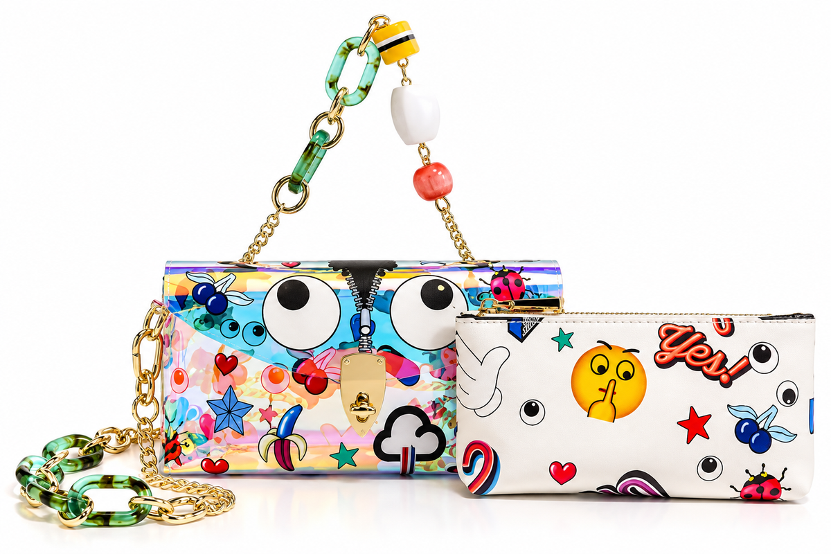 Clearly Steeped Eye Theme Crossbody