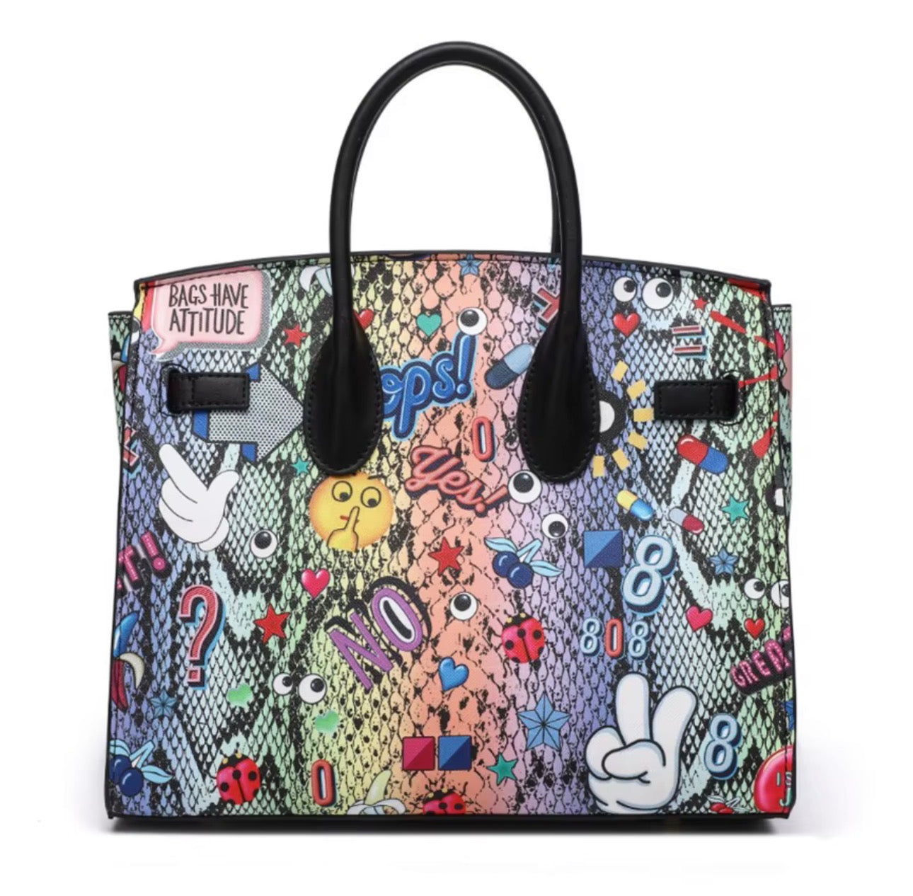 Stacy's Vibe Check Graffiti Eye Theme Bag