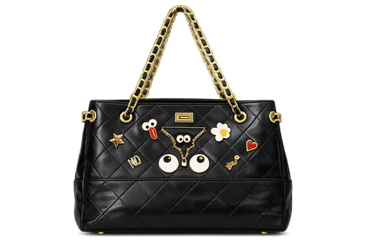 Midnight Gaze Quilted Weekender Bag