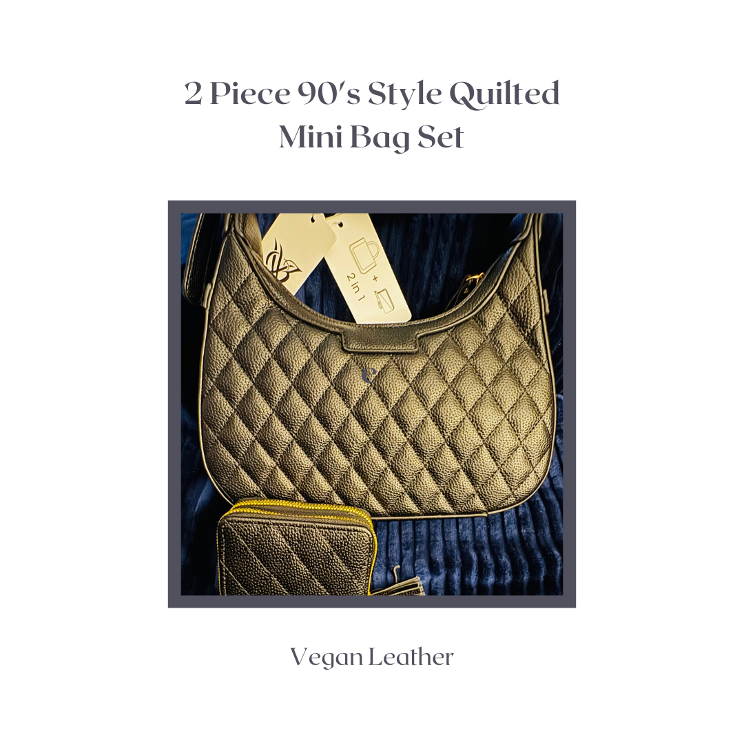 I Miss My 90's Quilted Handbag