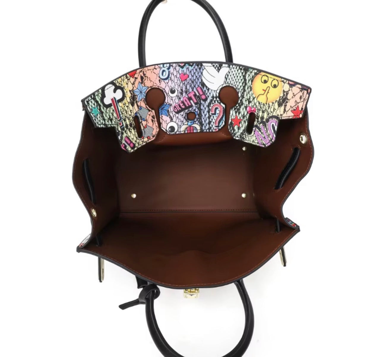 Stacy's Vibe Check Graffiti Eye Theme Bag