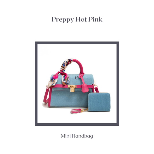 The Preppy Hot Pink Mini Handbag