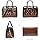 Leopard Luxe Studded Satchel