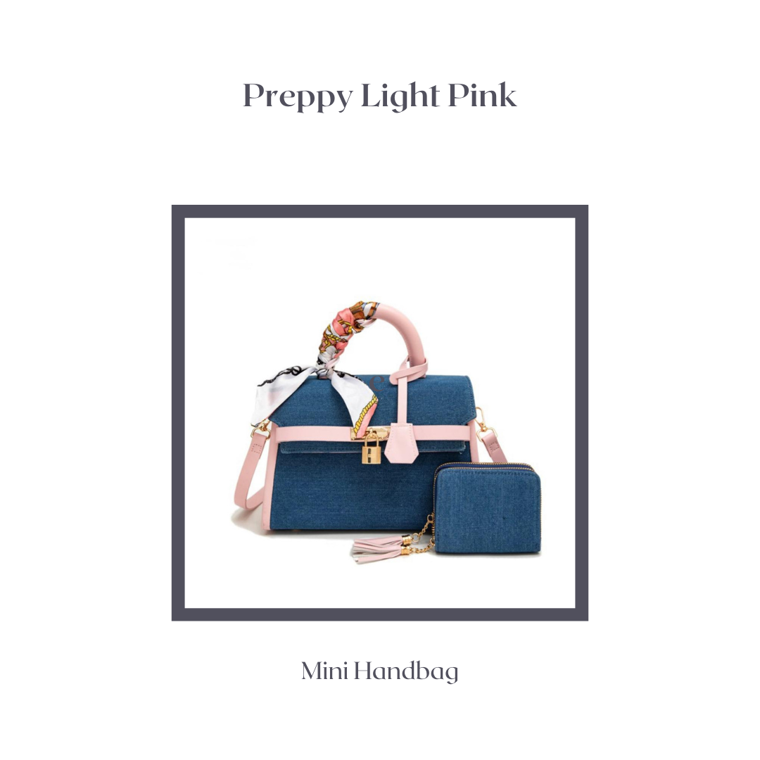 The Preppy Light Pink Mini Handbag