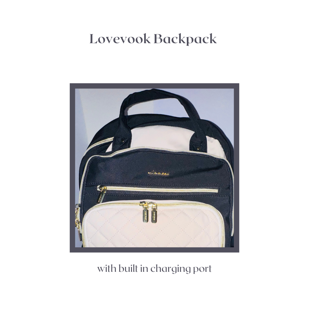 Lovevook Quilted Laptop Backpack
