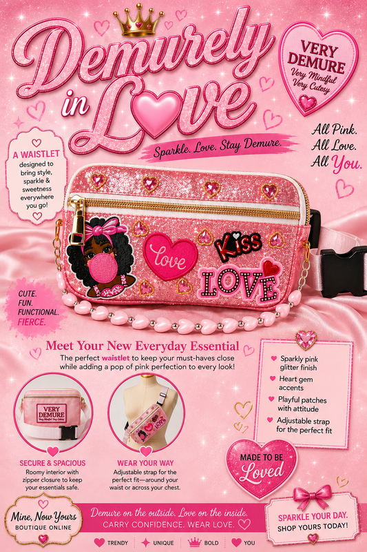 Demurely In Love Waistlet