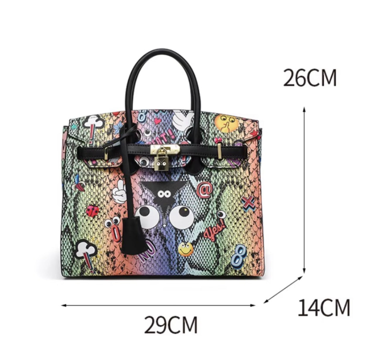 Stacy's Vibe Check Graffiti Eye Theme Bag