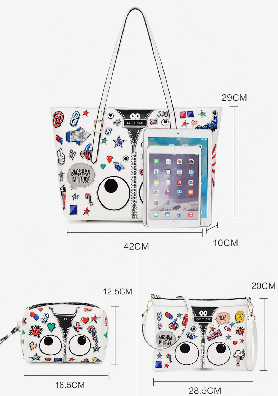 3 in 1 Eye Theme Fun Bag