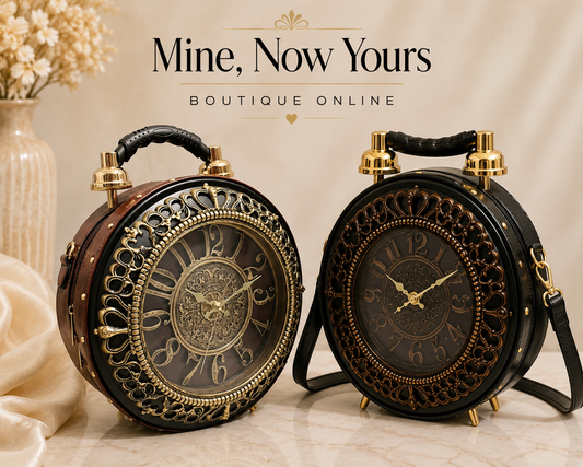 Working Clock Purse