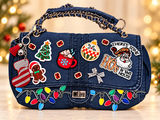Merry Little Mischief Holiday Handbag