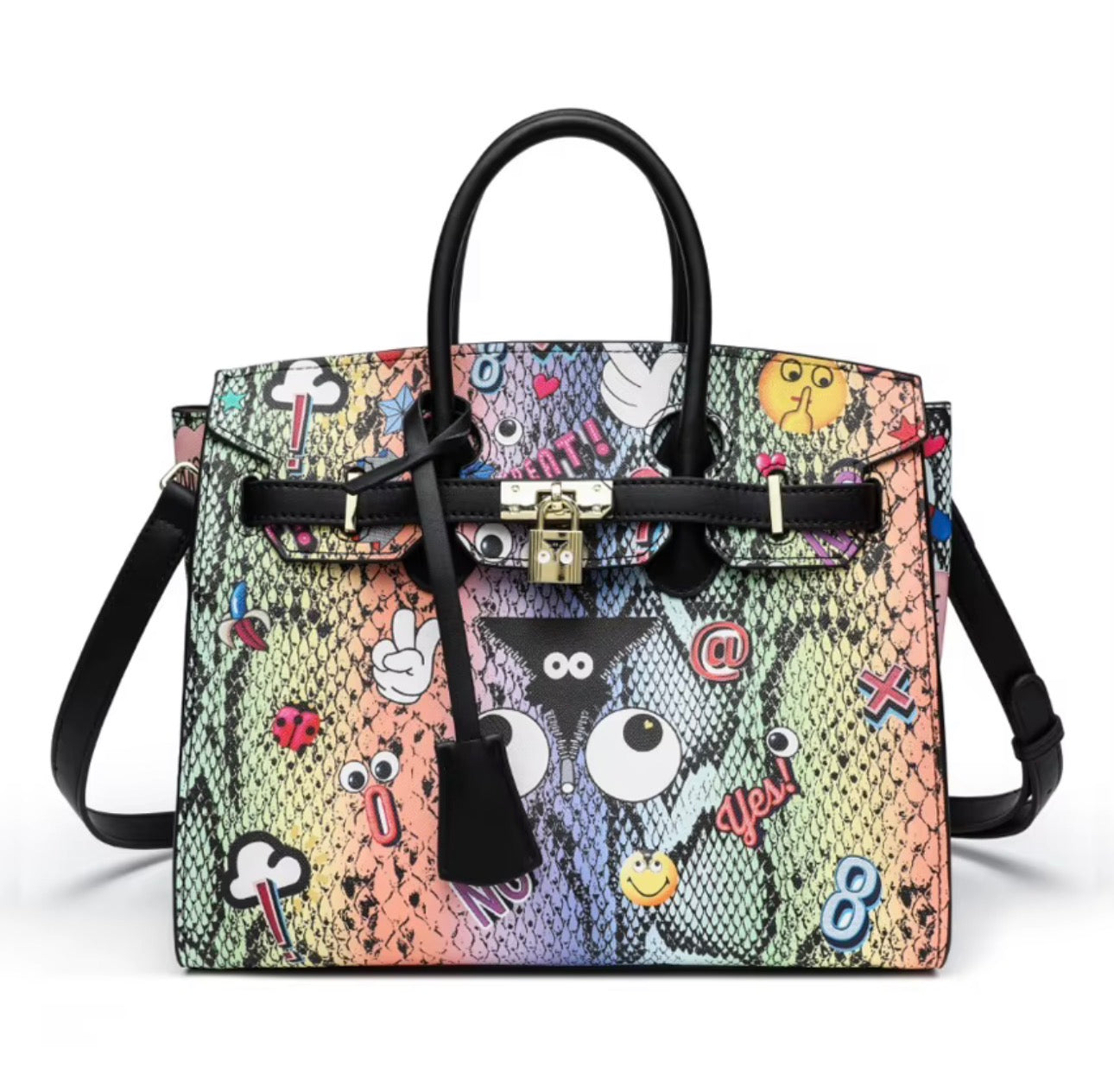 Stacy's Vibe Check Graffiti Eye Theme Bag