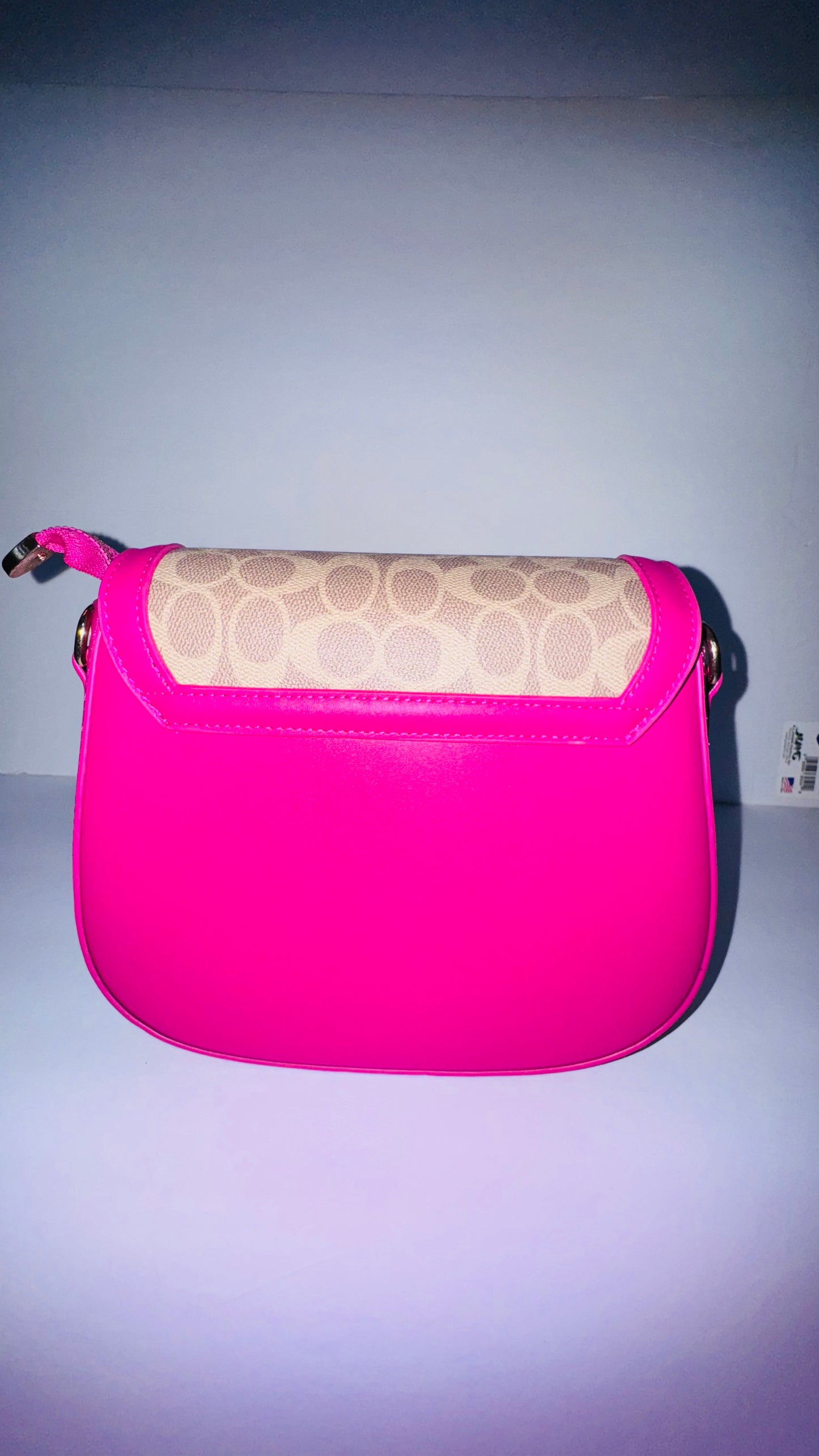 Hot Pink Designer Dupe Crossbody Set
