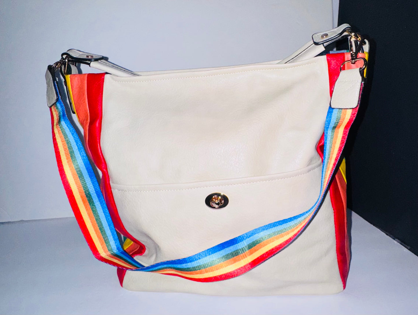 Rainbow Flair Shoulder Bag