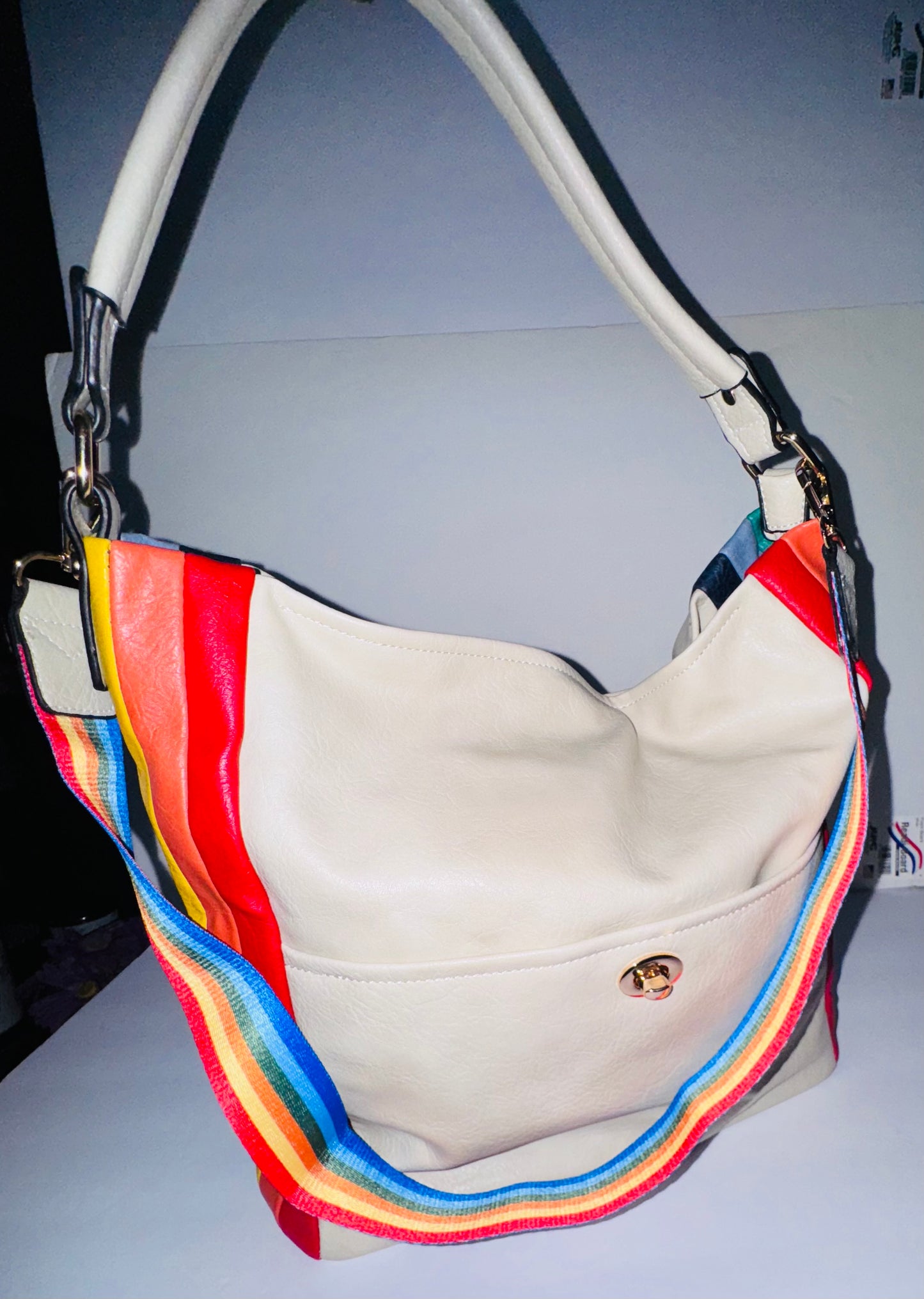 Rainbow Flair Shoulder Bag