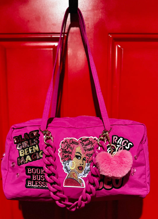 Pink Ambition Medium Duffel