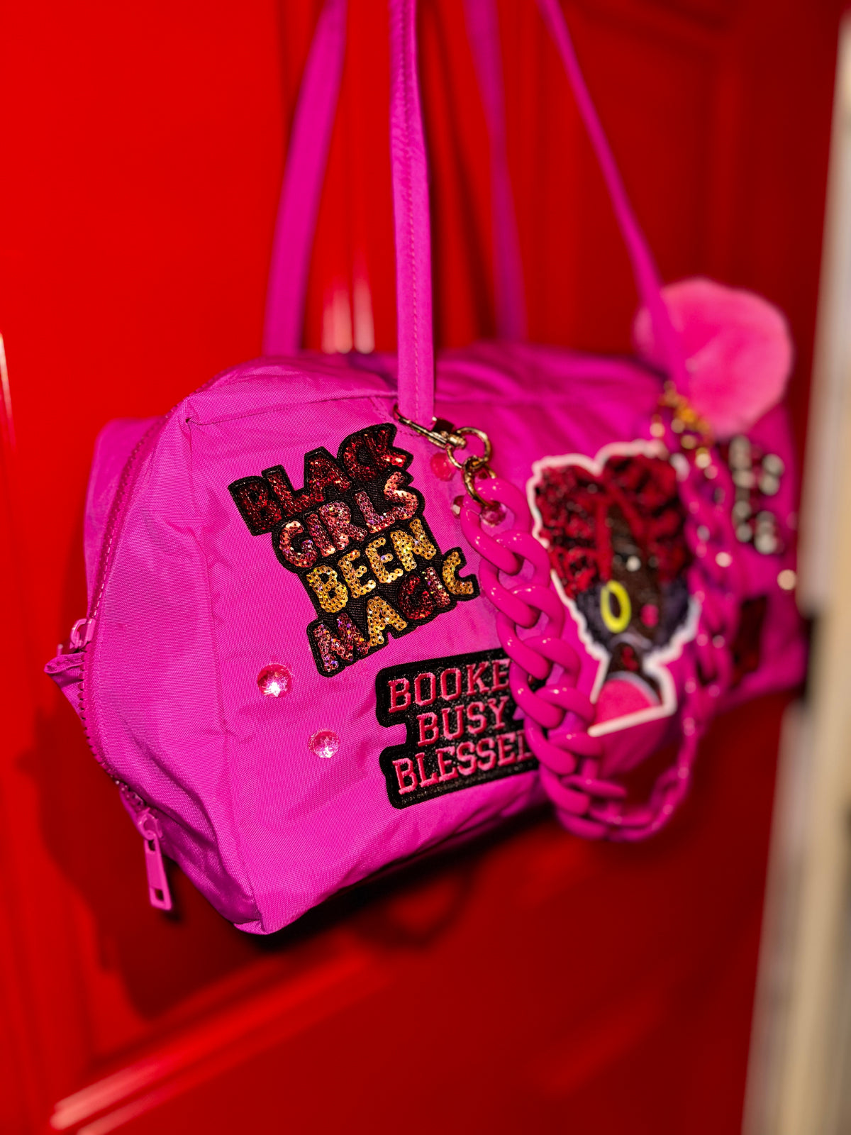 Pink Ambition Medium Duffel