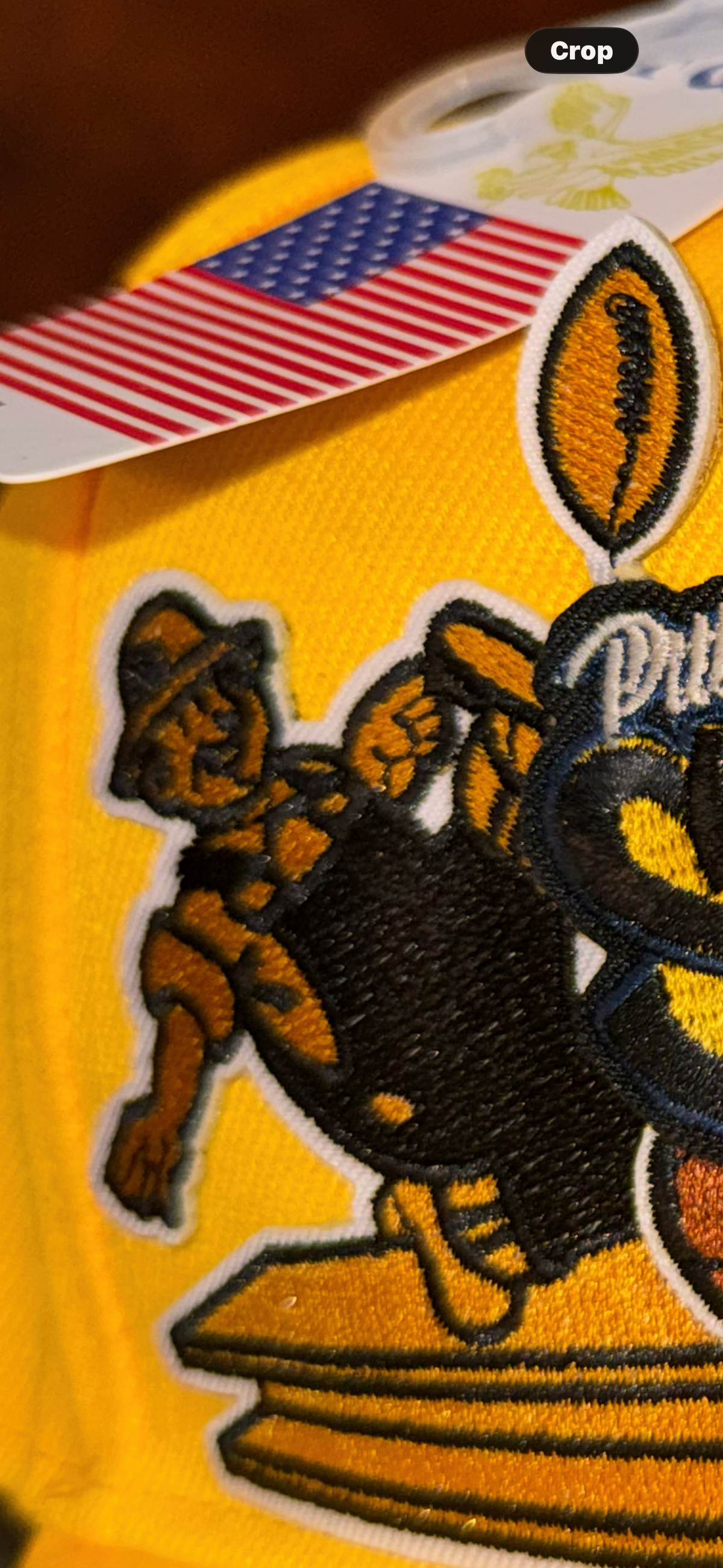 Gold Pittsburgh Game Day Snapback Hat