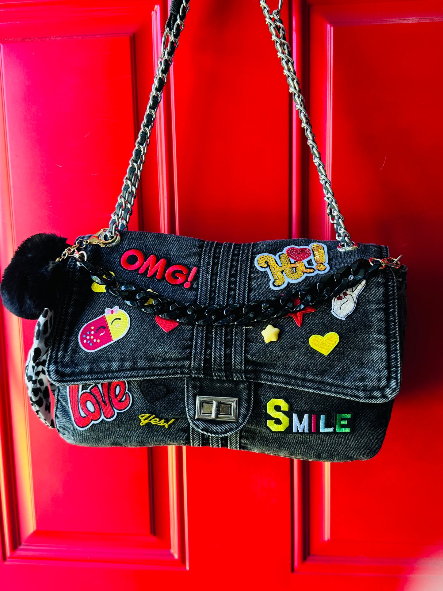 Emotional Denim Bag