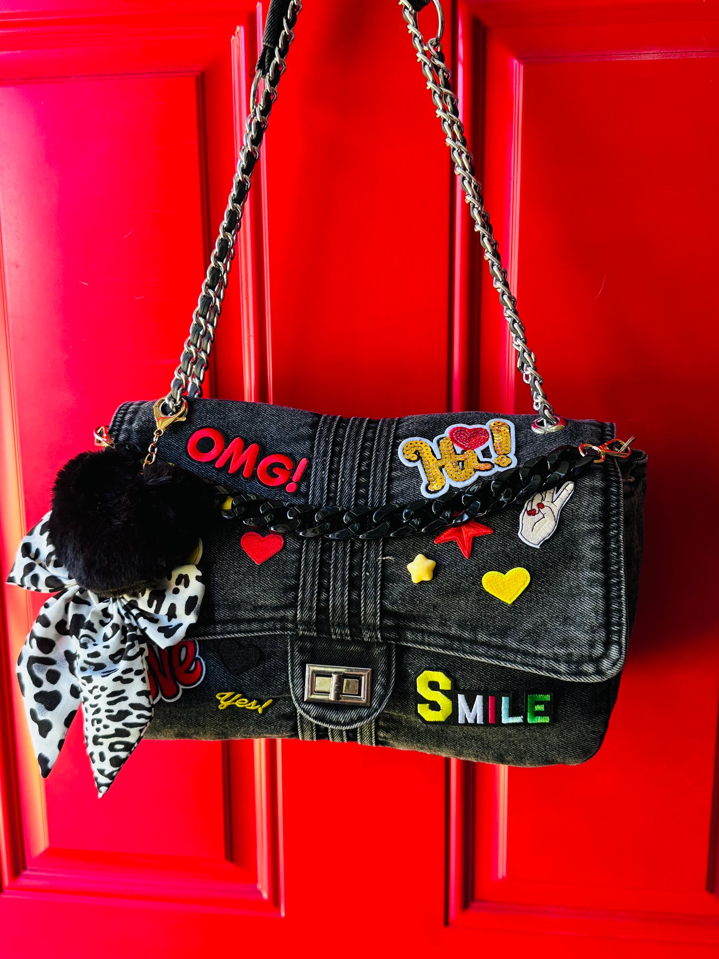 Emotional Denim Bag