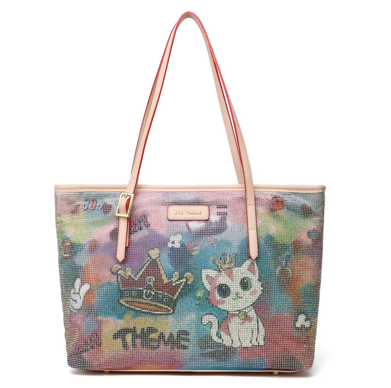 Whimsy Whiskers 3-Piece Rhinestone Cat Set