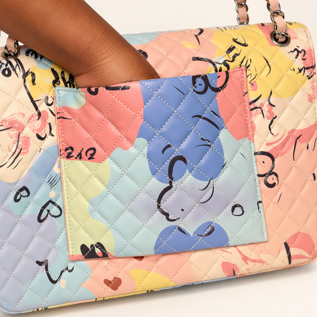Eye Candy Quilted Departure Travel Tote