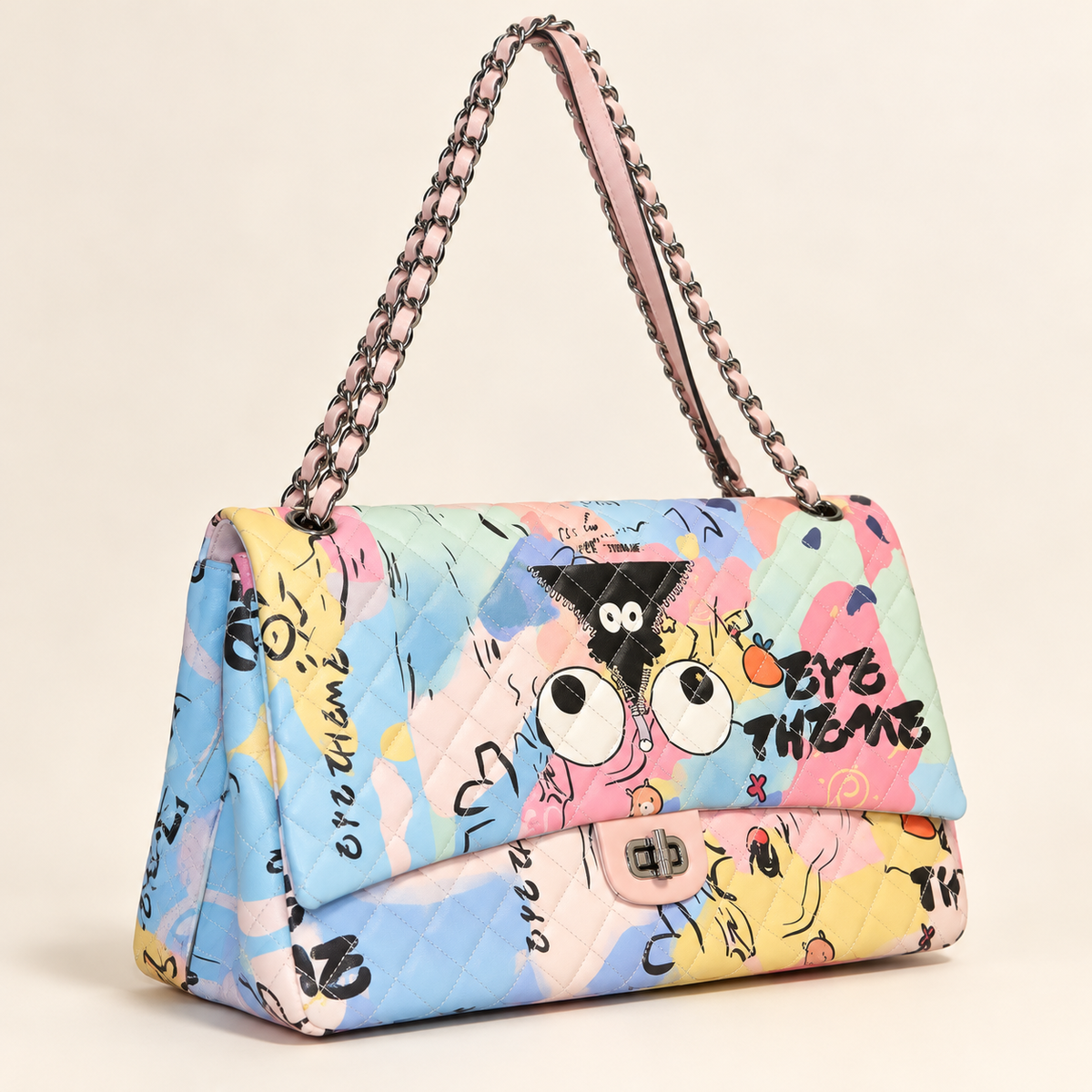 Eye Candy Quilted Departure Travel Tote