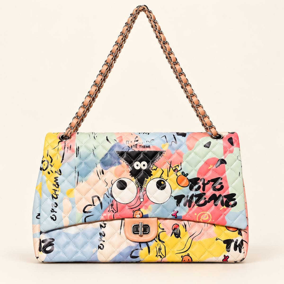 Eye Candy Quilted Departure Travel Tote