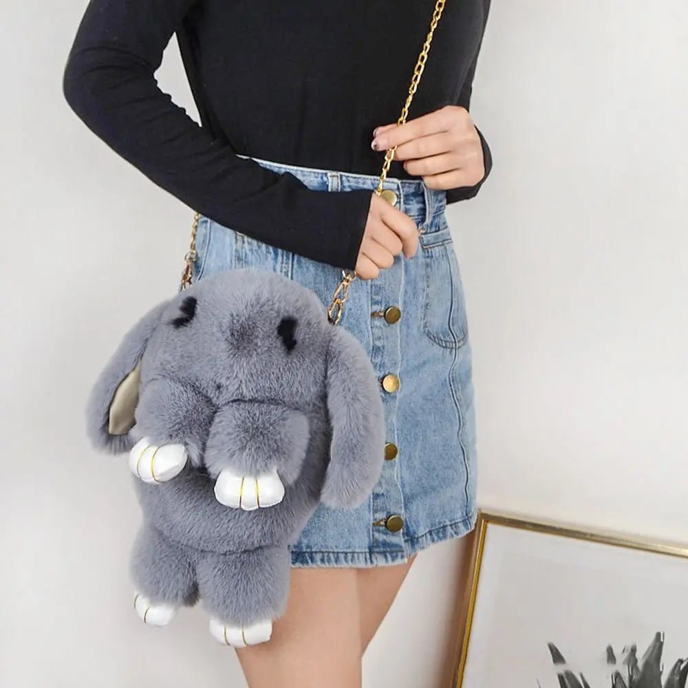 Lucky Bunny Plush Bag