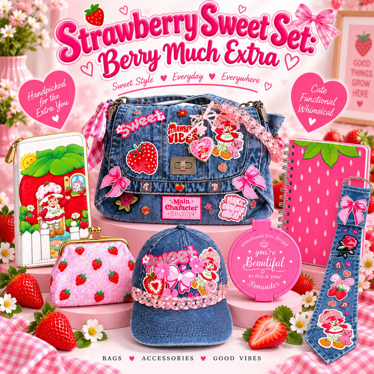 Strawberry Sweet Set: Berry Much Extra
