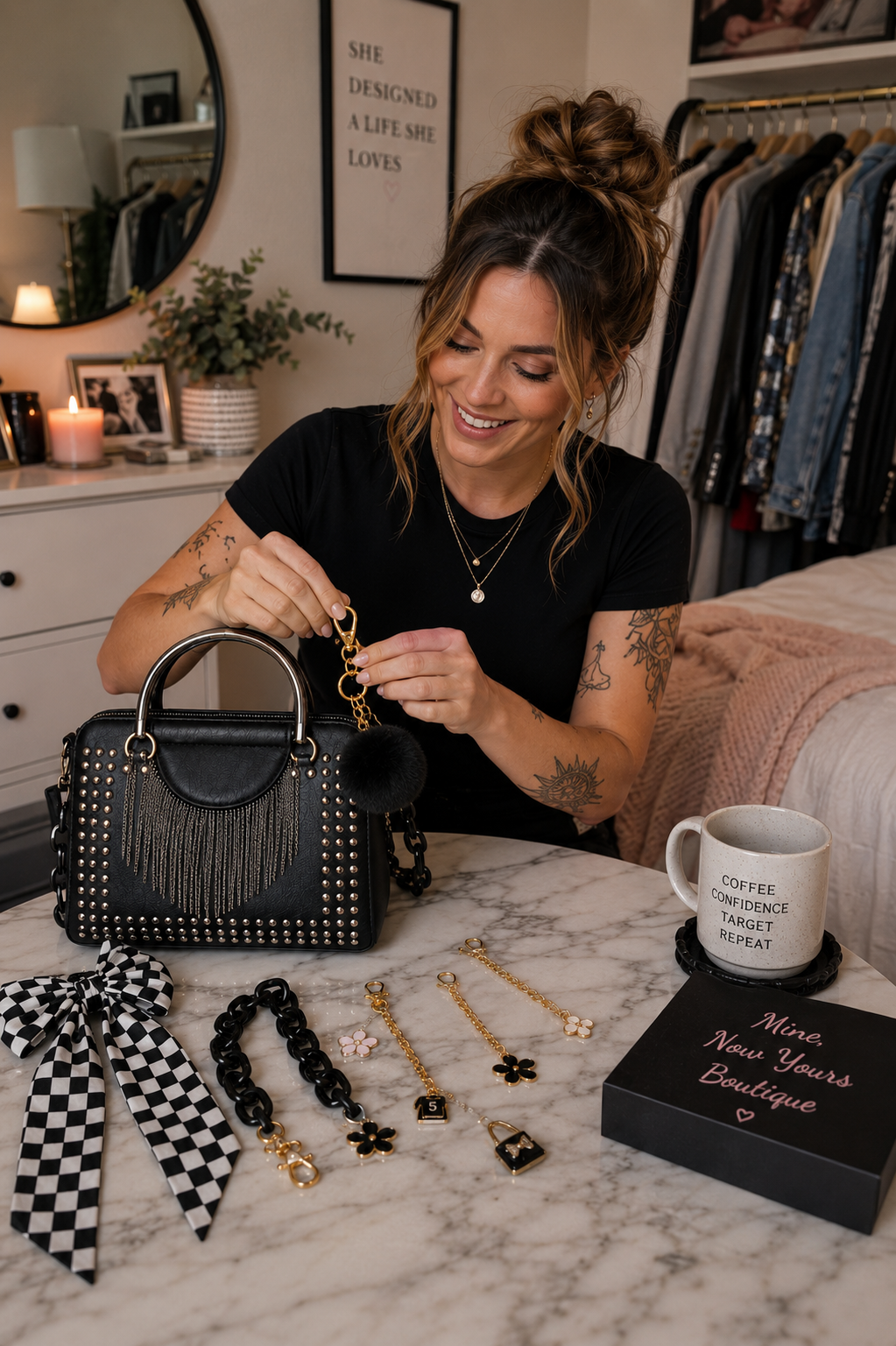 Black Legion Pop Handbag