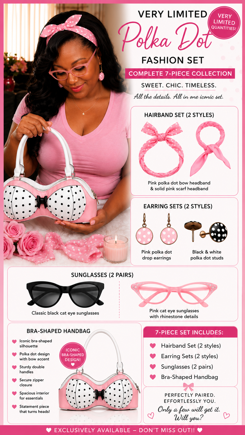 The Cabana Crush Glam Set