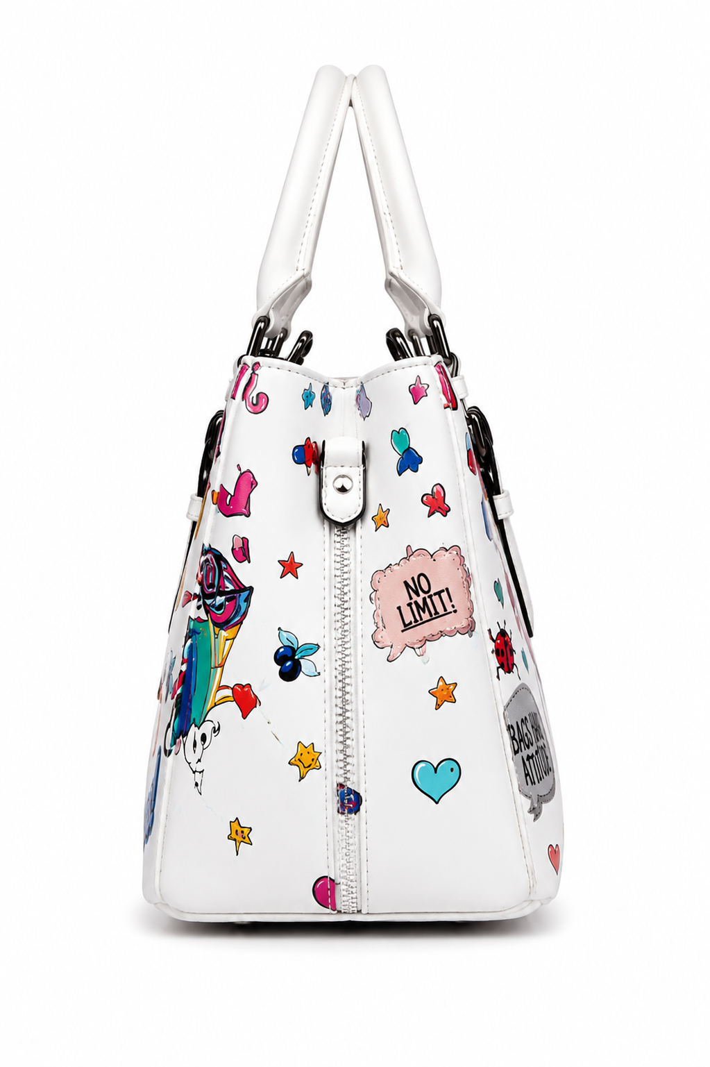 The Loveable Eyes Bag (in black or white)