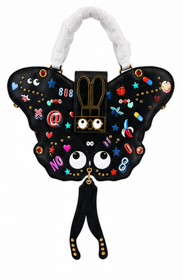 Flutter Pop Eye Theme Butterfly Handbag