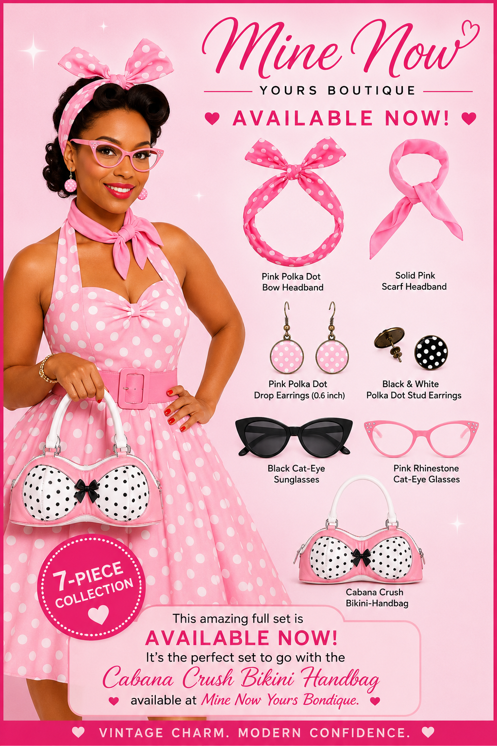 The Cabana Crush Glam Set
