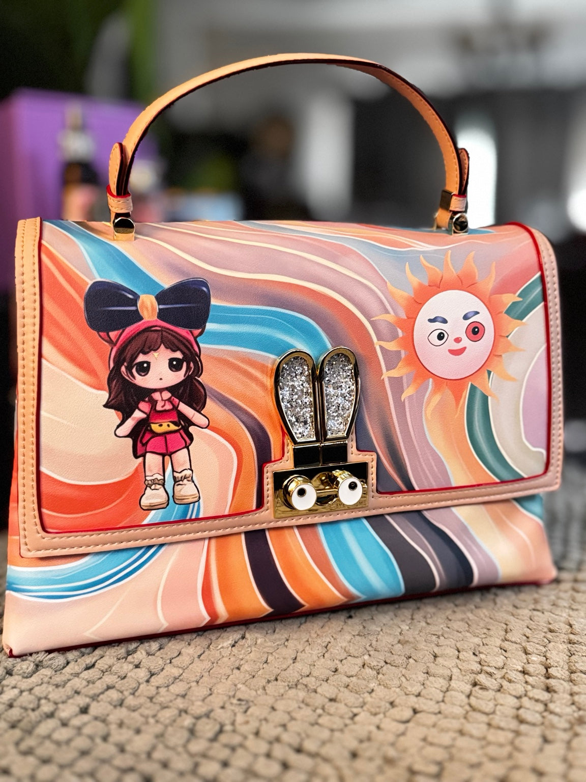 Sun Child Adorn Eye Theme Bag